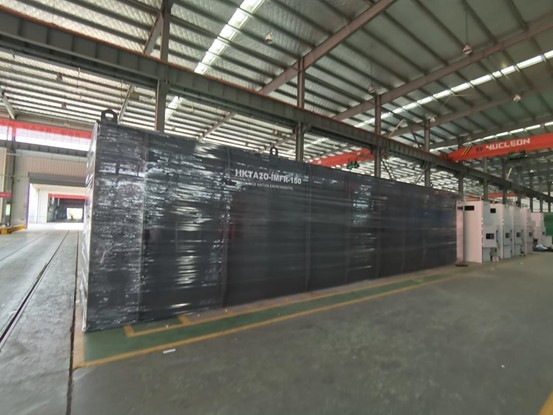整装待发 远征西域 | S36沙龙官网污水一体化设备发货新疆