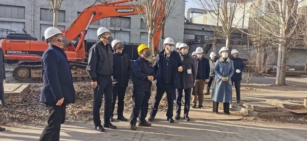 公司动态 | 中国航天科工副总经理李立新带队莅临S36沙龙官网项目现场进行安全检查
